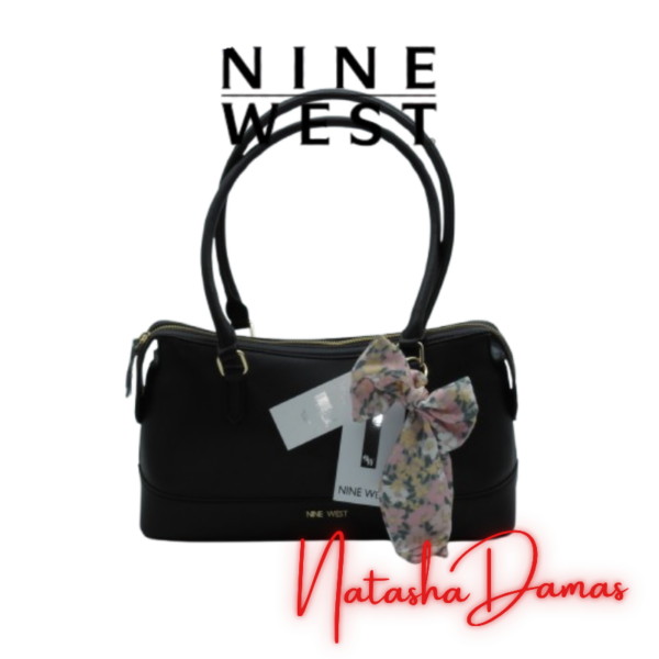 Bolso de Cúpula | Nine West | Color Negro | 12 x 8" | Pequeña