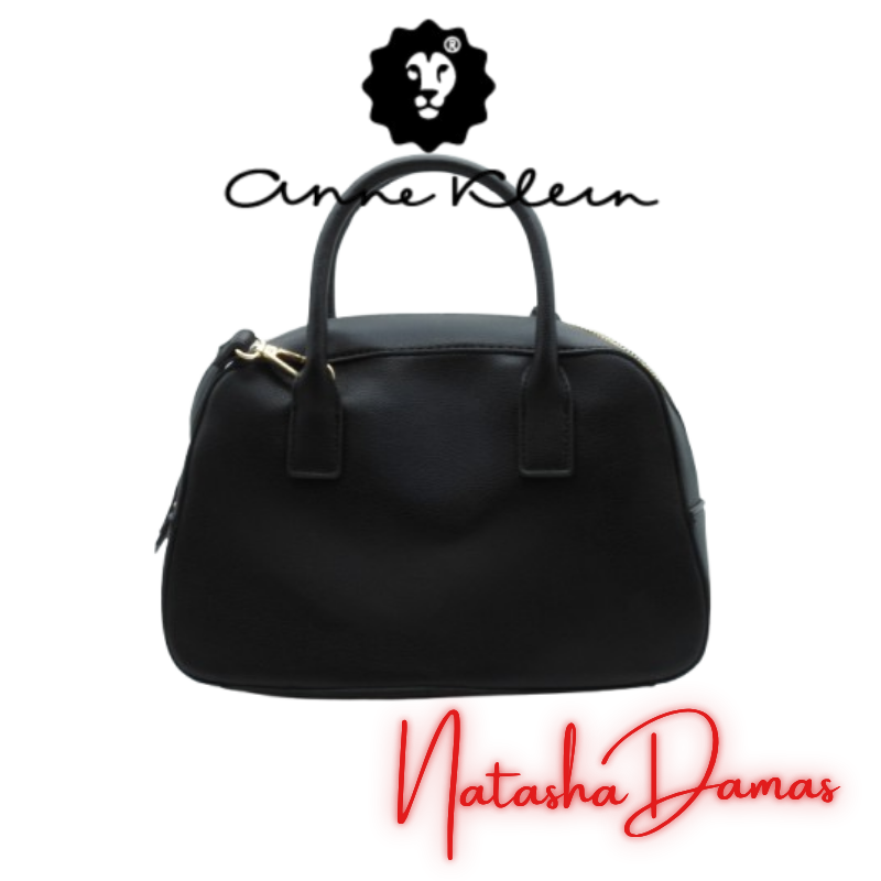 Bolso Satchel Dome | Anne Klein | Color Negro | 12 x 8" | Mediana - Imagen 3