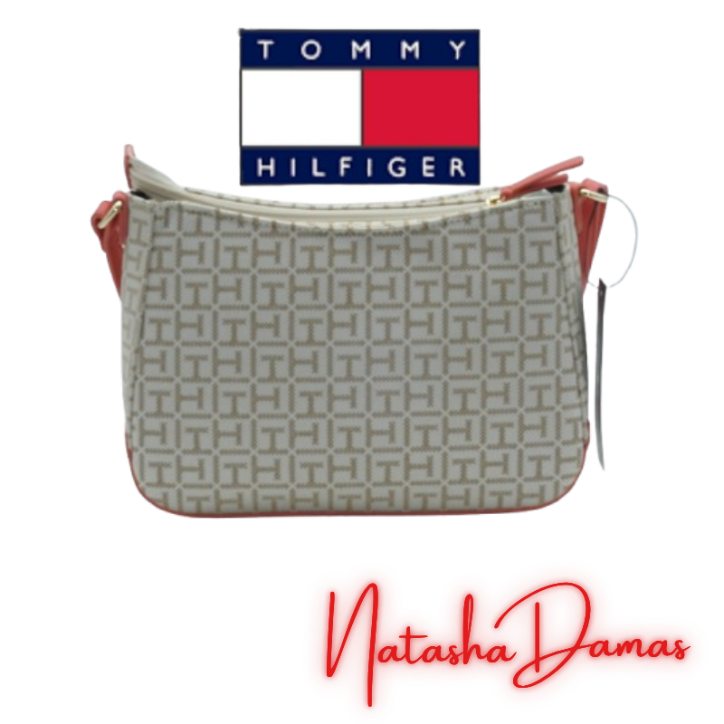Bolso Crossbody | Tommy Hilfiger | Color Baige | 10 x 7" | Mediana - Imagen 3