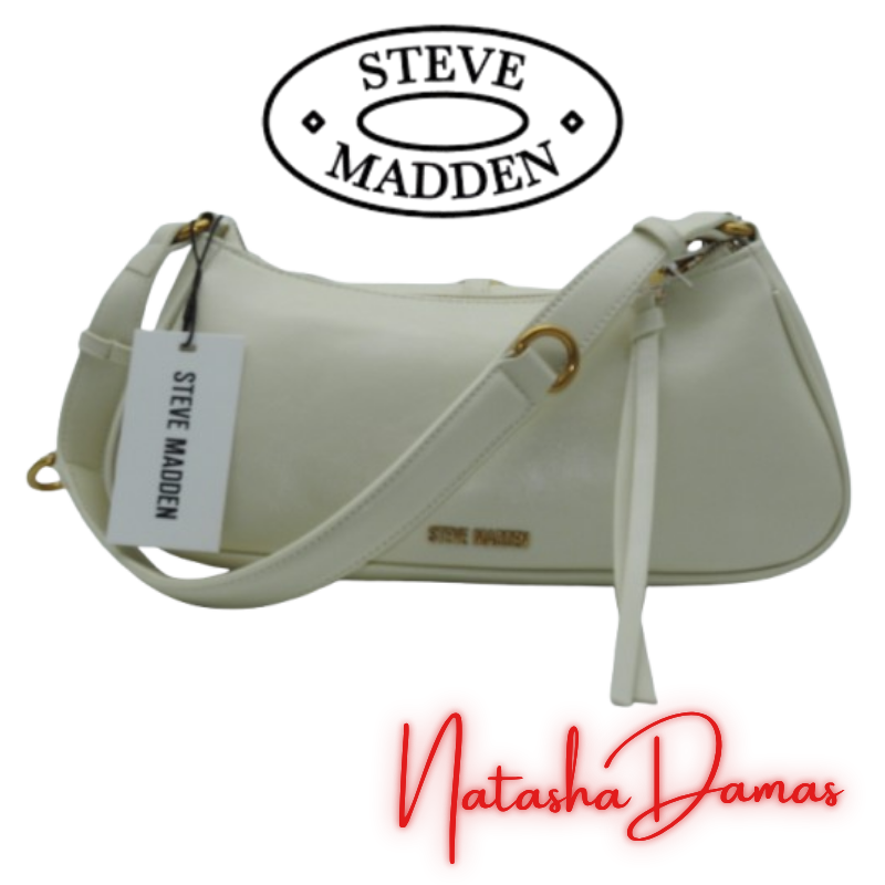 Bolso Shoulder | Steve Madden | Color Marfil | 12 x 6" | Mediana - Imagen 3