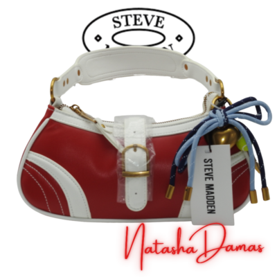 Bolso Shoulder | Steve Madden | Color Rojo | 7 x 14" | Pequeño