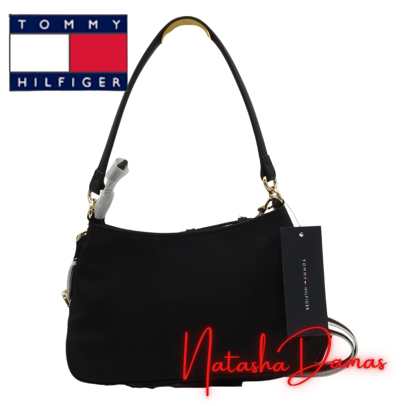 Bolso Crossbody con monedero desmontable | Tommy Hilfiger | Color negro | 10” x 6” | Mediana - Imagen 3